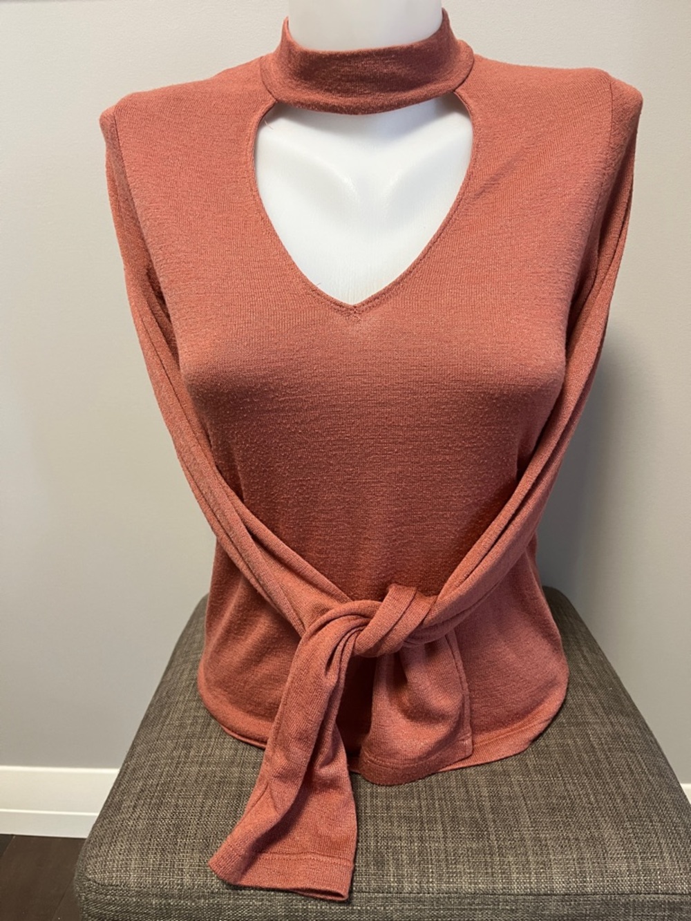 Wilfred free Cutout Sweater in Rust M